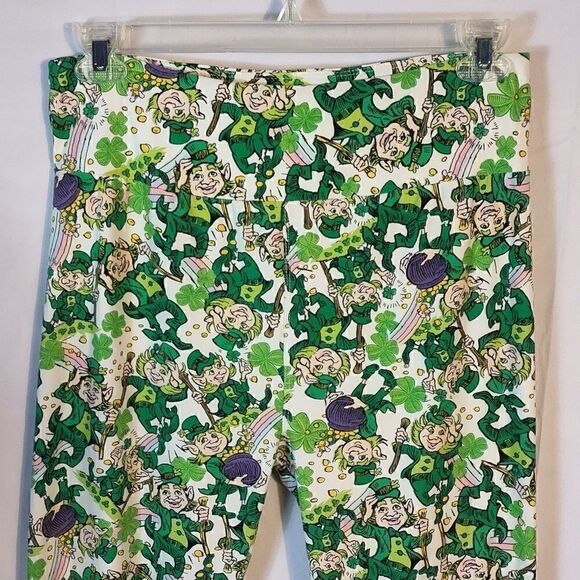 LuLaRoe Leprechaun St Patrick's Day Leggings - Picture 2 of 6